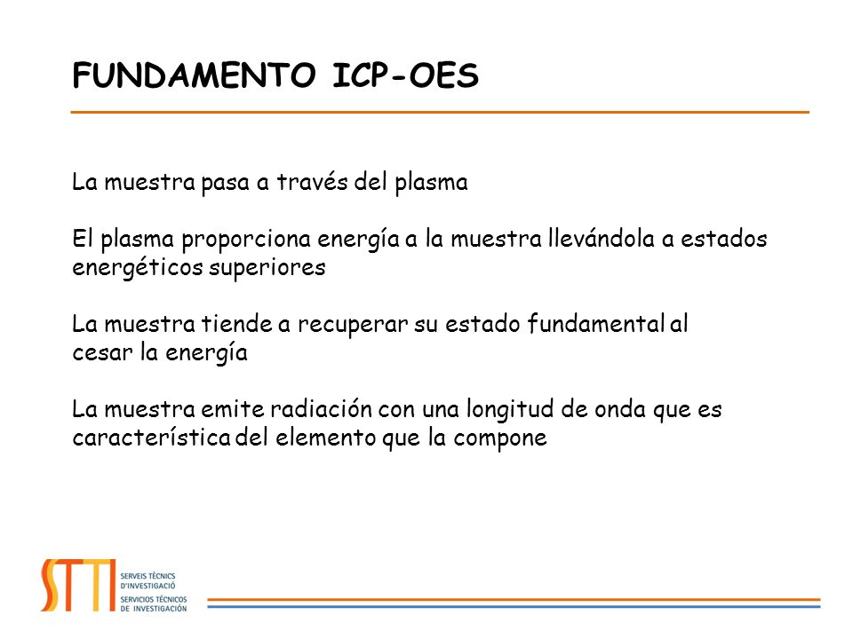 Que es icp en quimica